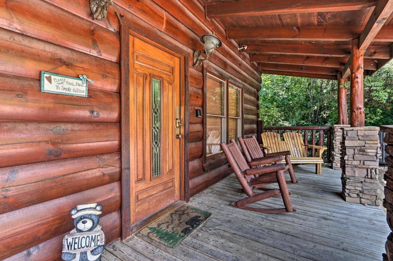 Pigeon Forge Getaway With Covered Patio And Hot Tub! Buitenkant foto